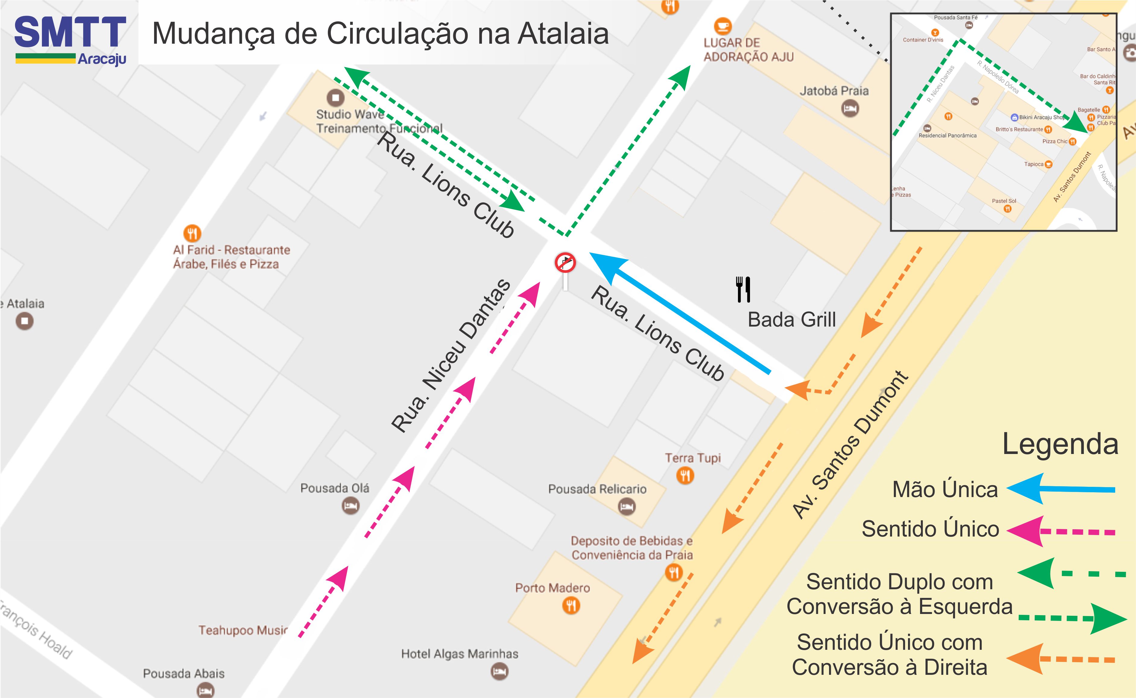 SMTT fará readequação viária nos bairros Atalaia e Grageru - SMTT Aracaju